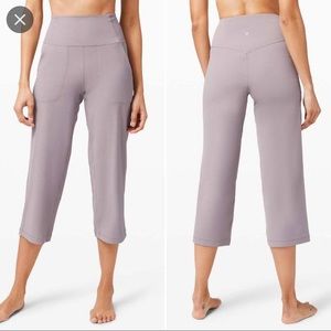 Lululemon Align Wide Leg Super High Rise Crop 23"